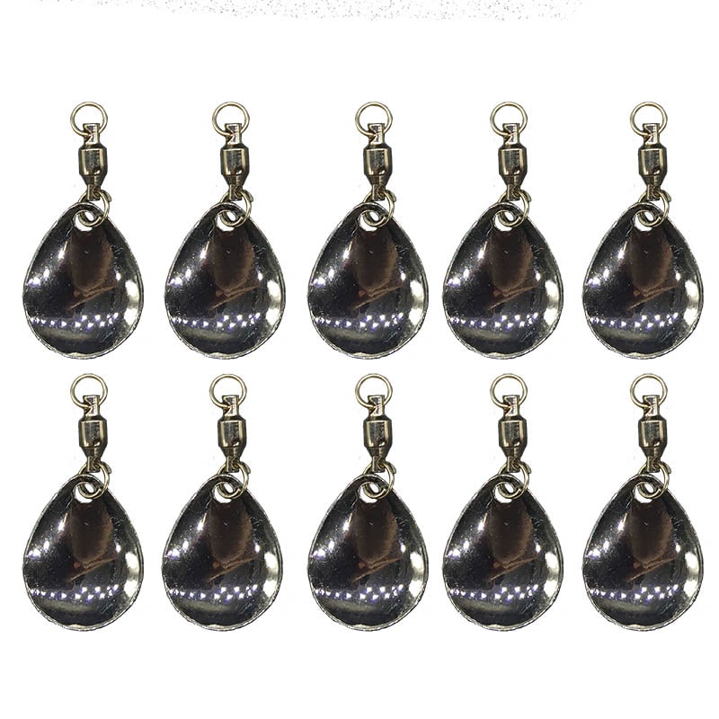 Bộ 10 Thìa Xoay Làm Mồi Lure Câu Cá Lóc - Ảnh 4