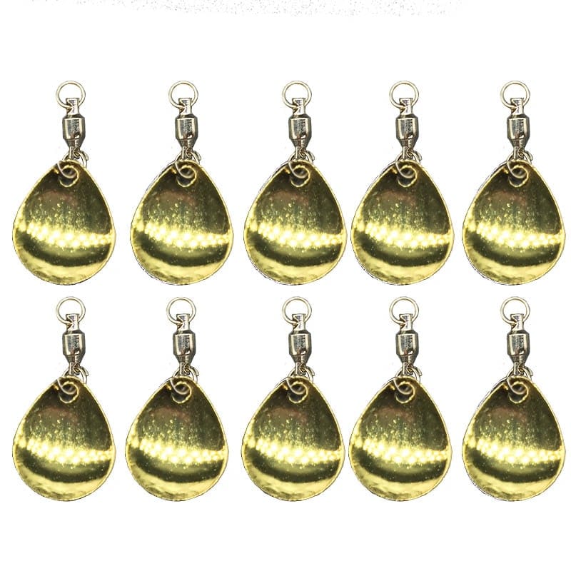 Bộ 10 Thìa Xoay Làm Mồi Lure Câu Cá Lóc - Ảnh 3