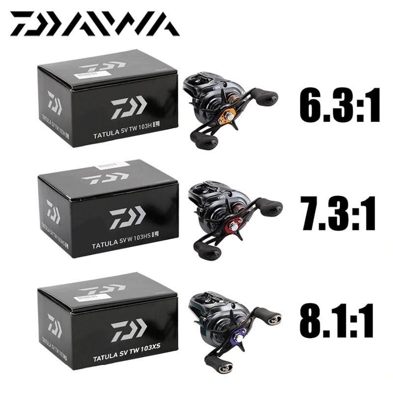 Máy Câu Ngang Daiwa Tatula SV TW 103 - Ảnh 6