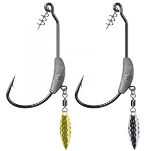 Lưỡi Thìa Xoay Móc Mồi Mềm KG Hook