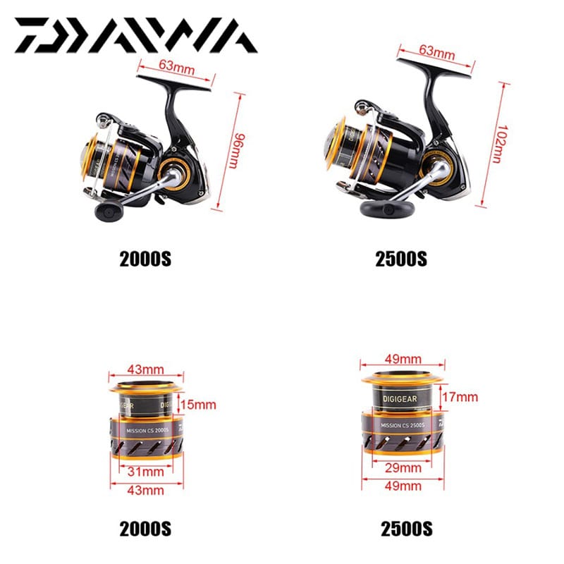 Máy Câu Đứng Daiwa Mission CS S - Ảnh 5