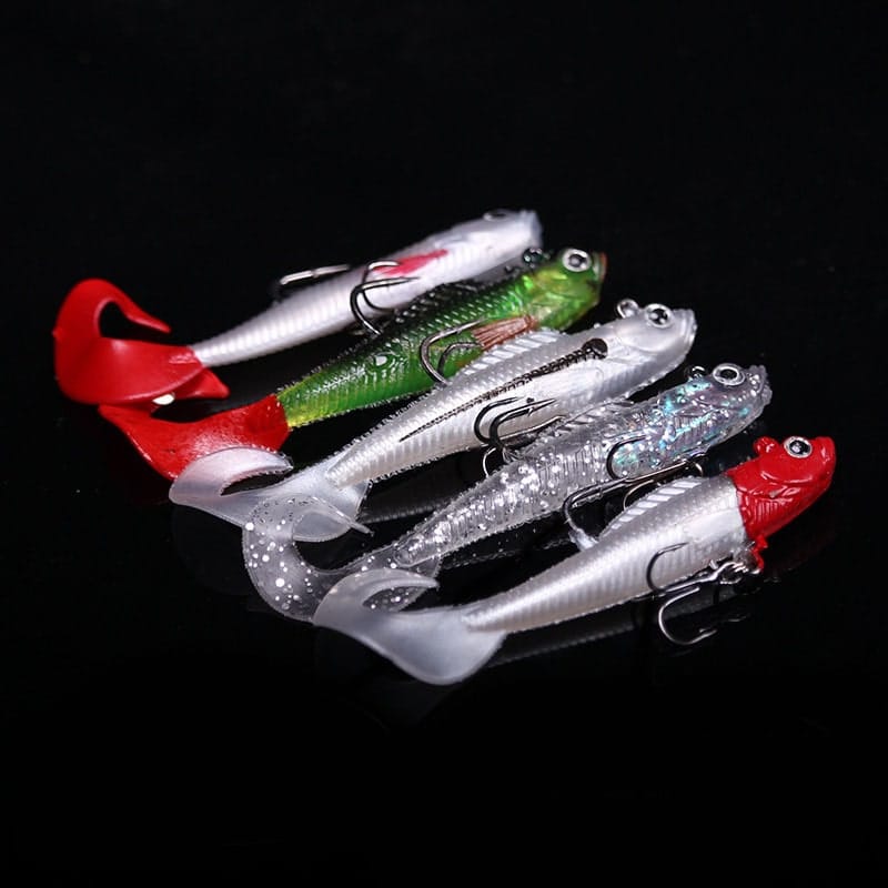 Combo 5 Mồi Mềm Câu Lure Cá Lóc DK35