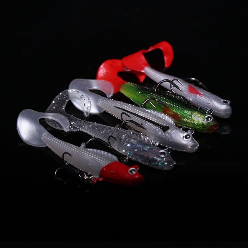Combo 5 Mồi Mềm Câu Lure Cá Lóc DK35 - Ảnh 3