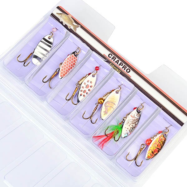 Combo 6 Spinner Câu Cá Chày, Cá Ngựa Nam Cực Nhạy - Ảnh 4