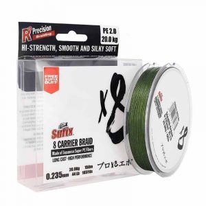 Sufix X8 150m Dây Braid (PE) 2019 Siêu Bền