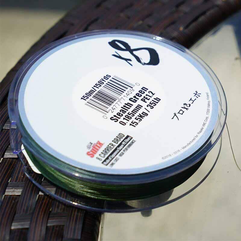Sufix X8 150m Dây Braid (PE) 2019 Siêu Bền - Ảnh 5