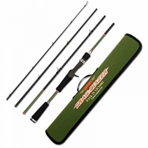 Cần Lure Máy Ngang 4 Khúc Rapala Trail Blazer 2019