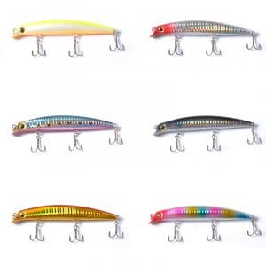 Shad 120 - Mồi Câu Lure Biển Câu Cá Nhồng, Chẽm, Tráp