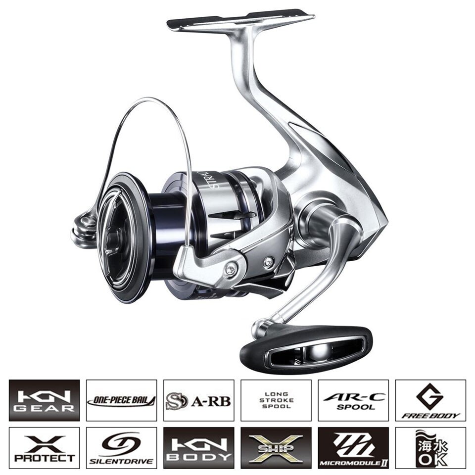 Máy Câu Đứng Shimano Stradic FL - Ảnh 2