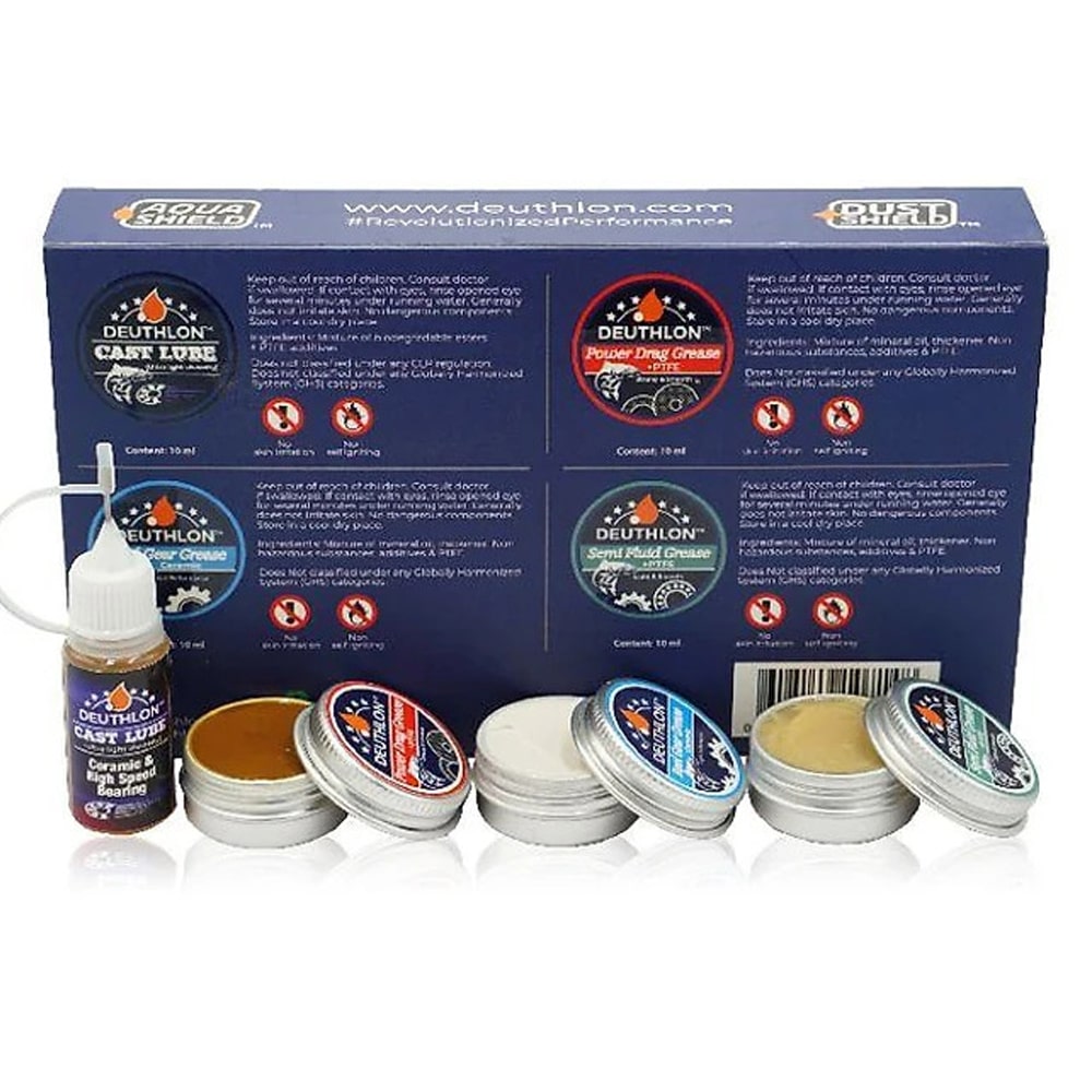 Set Dầu mỡ bảo trì máy câu Deuthlon Value Pack - Ảnh 4