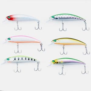 Spearhead Ryuki Lure Cá Suối, Cá Tráp Cho Cần UL