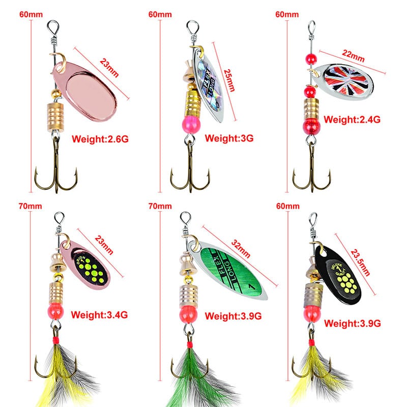 Bộ 6 Spinner SP06 - Ảnh 3
