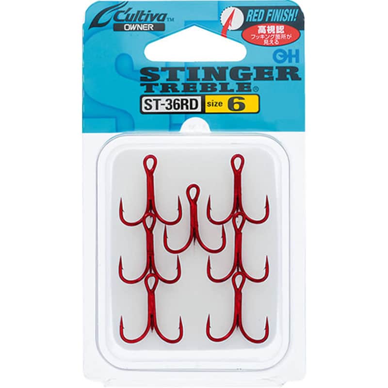 Lưỡi Câu Ba Tiêu Cultiva Owner Stinger ST-36RD