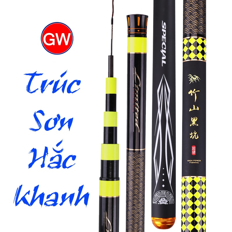 Cần Câu Tay GW Trúc Sơn Hắc Khanh 5H
