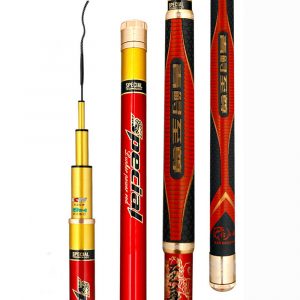 Cần Câu Cá Tầm Xanh Chí Tôn Thế Hệ 6 22H [Màu Đỏ]