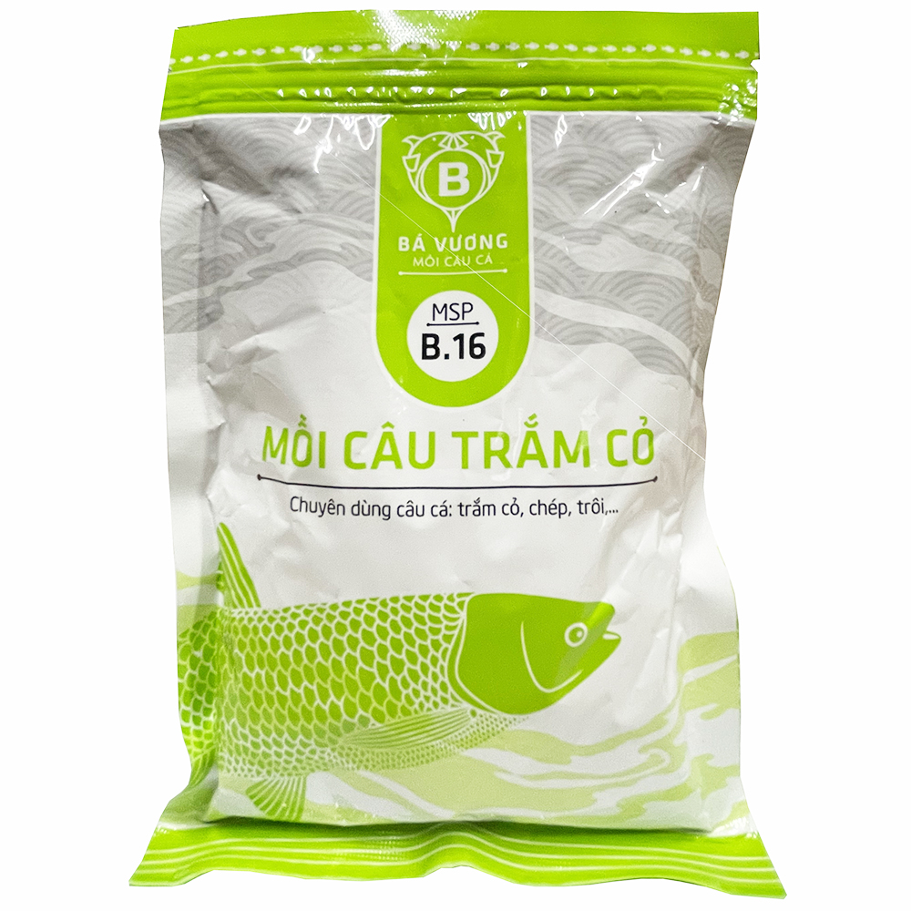 Mồi Câu Cá Trắm Cỏ B16 - Mồi Câu Bá Vương