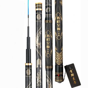 Cần Câu Cá Tầm Xanh Thế Hệ 4 20H [Màu Đen]