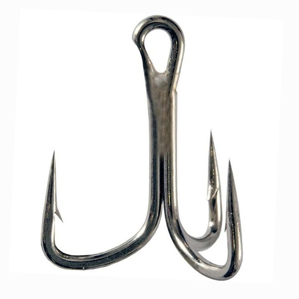 Lưỡi câu lure DECOY Y-S81 Silver Treble Hooks - Ảnh 3
