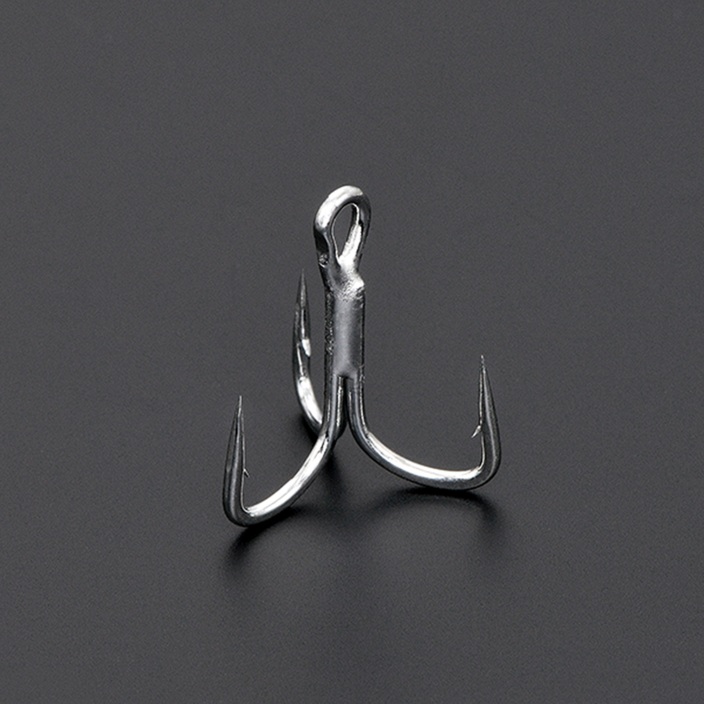 Lưỡi câu lure DECOY Y-S81 Silver Treble Hooks - Ảnh 4