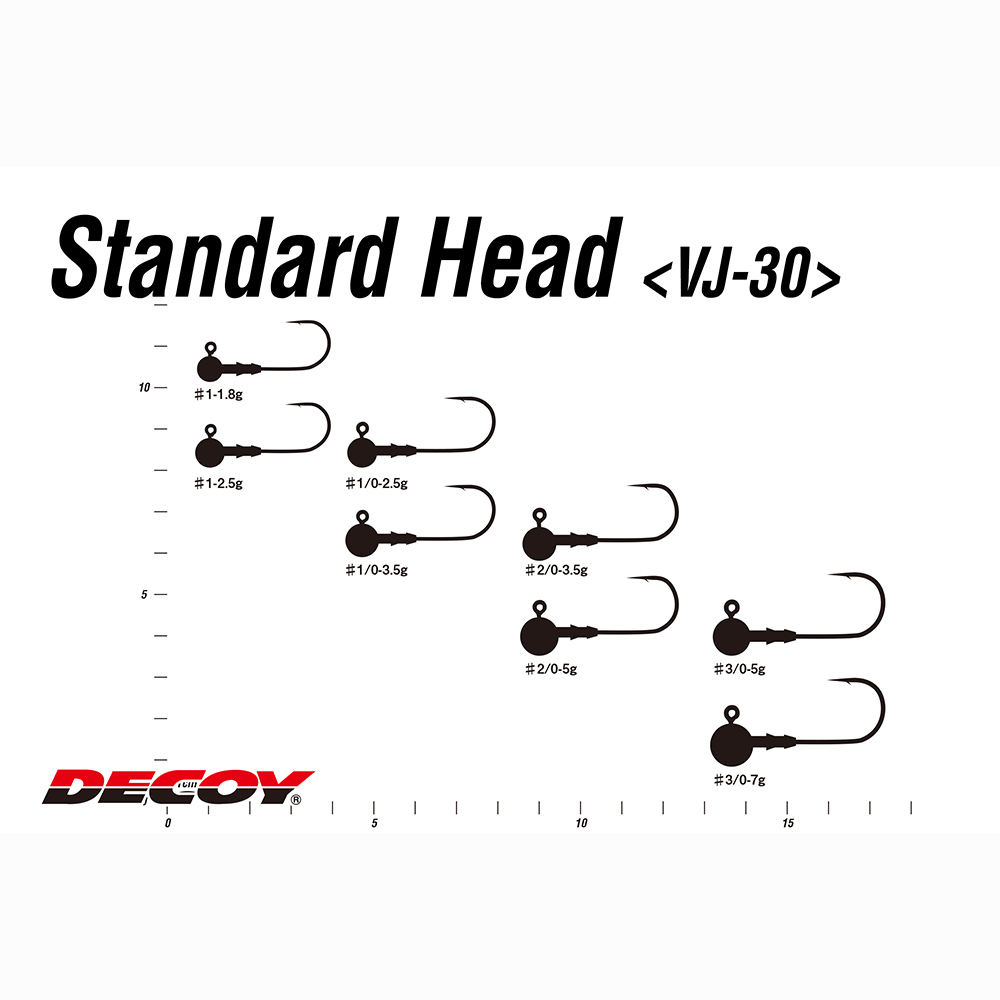 Lưỡi Câu Decoy Standar Violence Jig Head VJ-30 - Ảnh 3