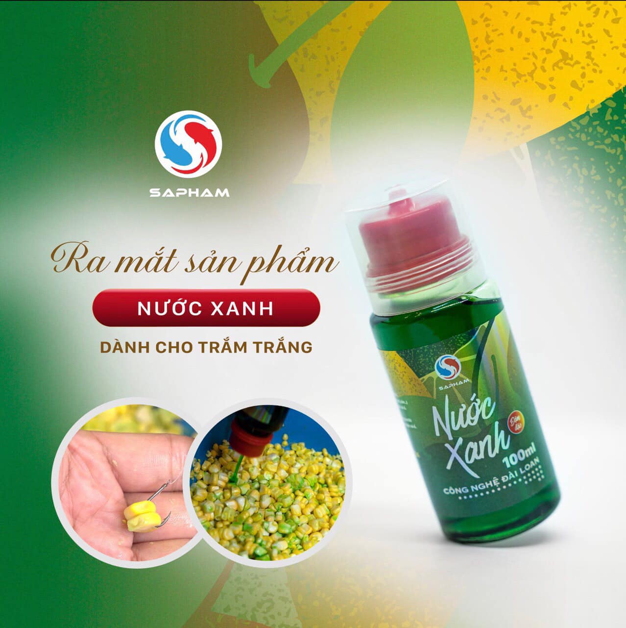 Hương Liệu Nước Xanh Sa Phạm Ủ Ngô Siêu Quấn Ổ Trắm, Trôi, Chép - Ảnh 3