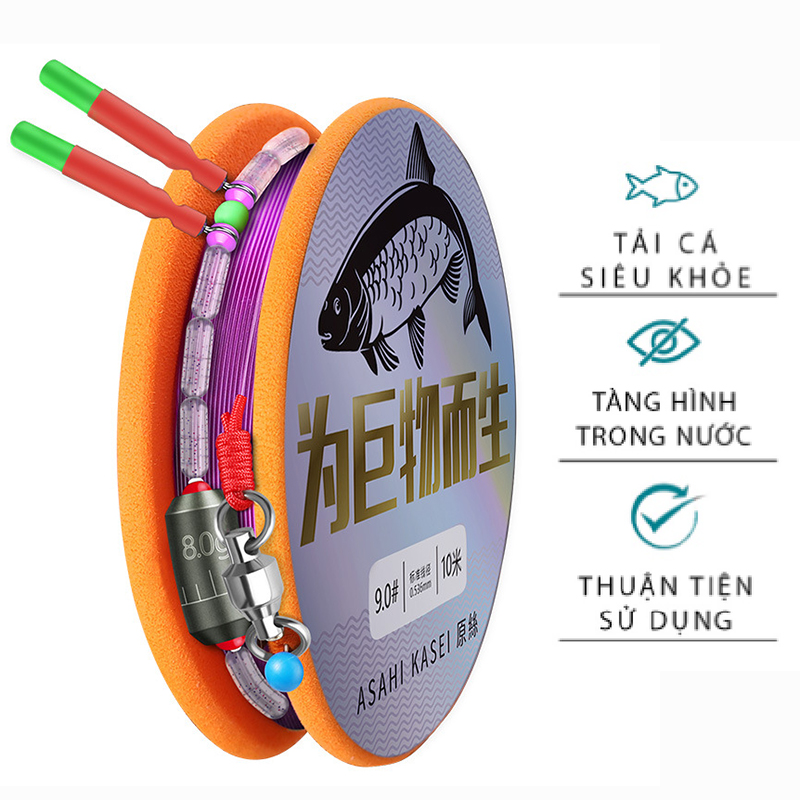 Trục săn hàng câu đài Asahi Kase