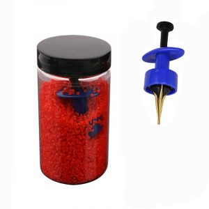 Kẹp Chun Buộc Mồi Hạt Câu Đài Kèm Lọ 15000 Dây Chun