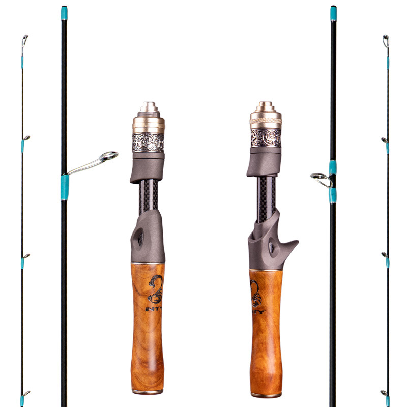 Cần Câu UL Lemoren Cán Gỗ Cao Cấp