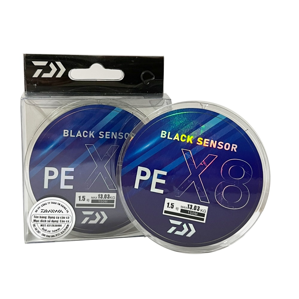 Dây PE Daiwa Black Sensor 8X Màu Đen - Ảnh 2