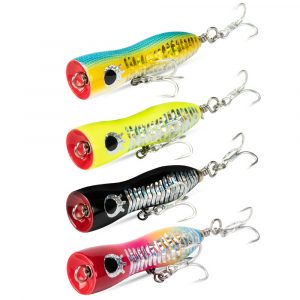 Mồi Câu Lure Popper WD122 Câu Nheo, Chẽm, Nhồng