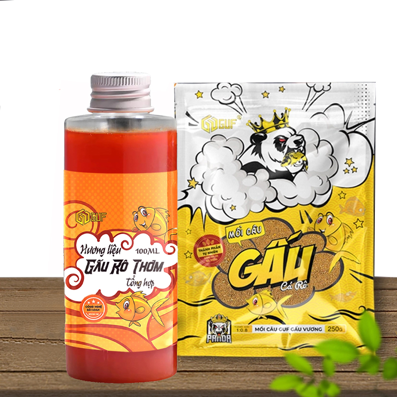 Combo Mồi Câu Rô Gấu Vương Vị Thơm Vị Tanh