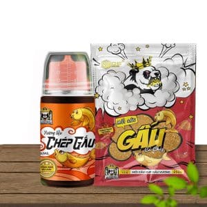 Combo Mồi Câu Chép Gấu Vương