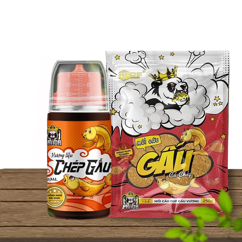 Combo Mồi Câu Chép Gấu Vương