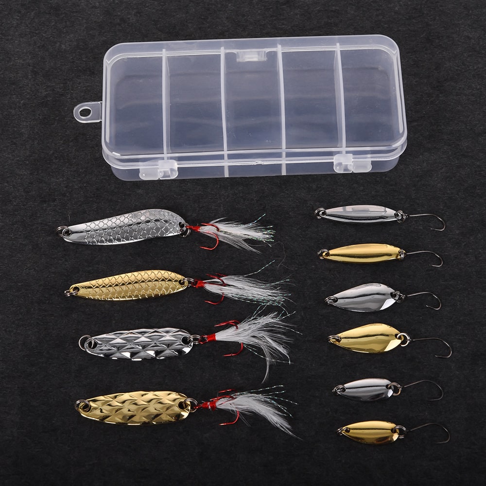 Combo 10 Mồi Thìa Lure Suối Đủ Size MT01