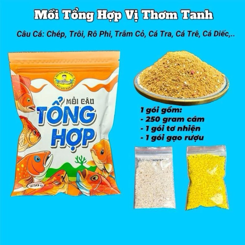 Mồi Câu Cá Tổng Hợp Biệt Đội Săn Hàng - Ảnh 2