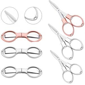 Kéo Cắt Dây Câu Cá Hình Số 8 Gấp Gọn Tiện Lợi