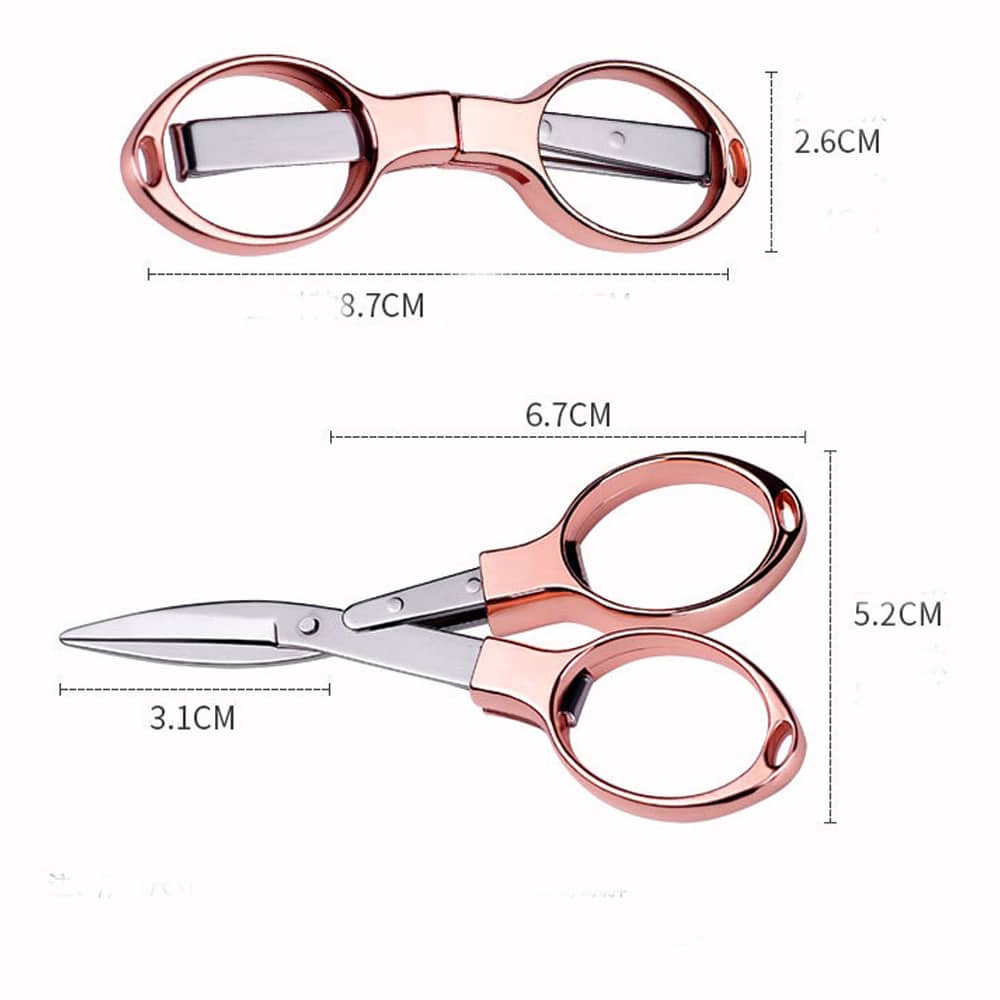 Kéo Cắt Dây Câu Cá Hình Số 8 Gấp Gọn Tiện Lợi - Ảnh 2