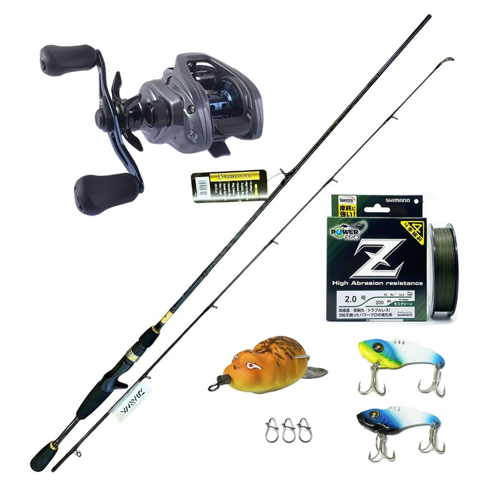 Bộ Cần Câu Lure Daiwa Cho Người Mới - CB01