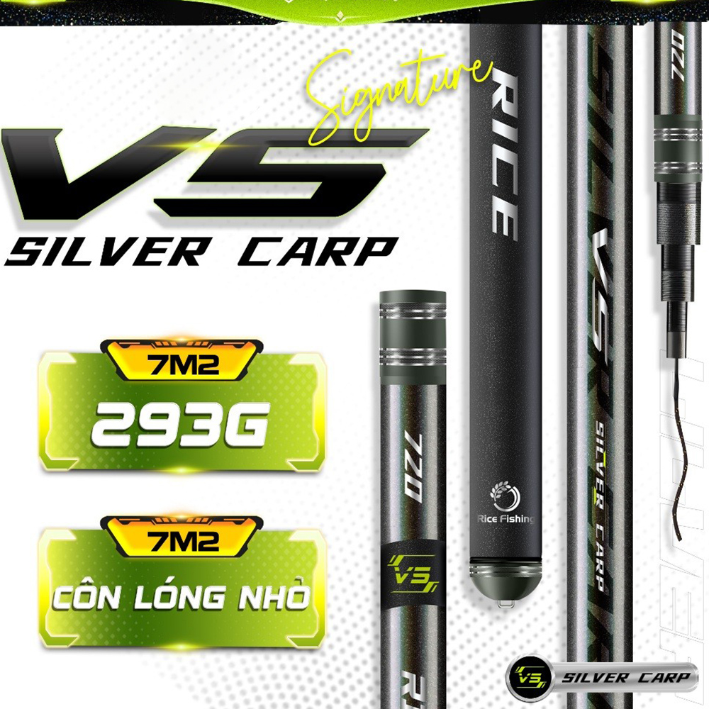 Cần Câu Tay V5 Silver Carp - Ảnh 2