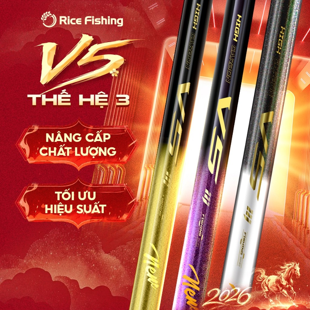 Cần Câu Tay V5 Thế Hệ 3