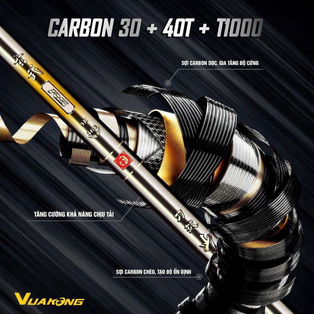 Cần Câu VuaKong Huyền Vũ RS 5H - Ảnh 10