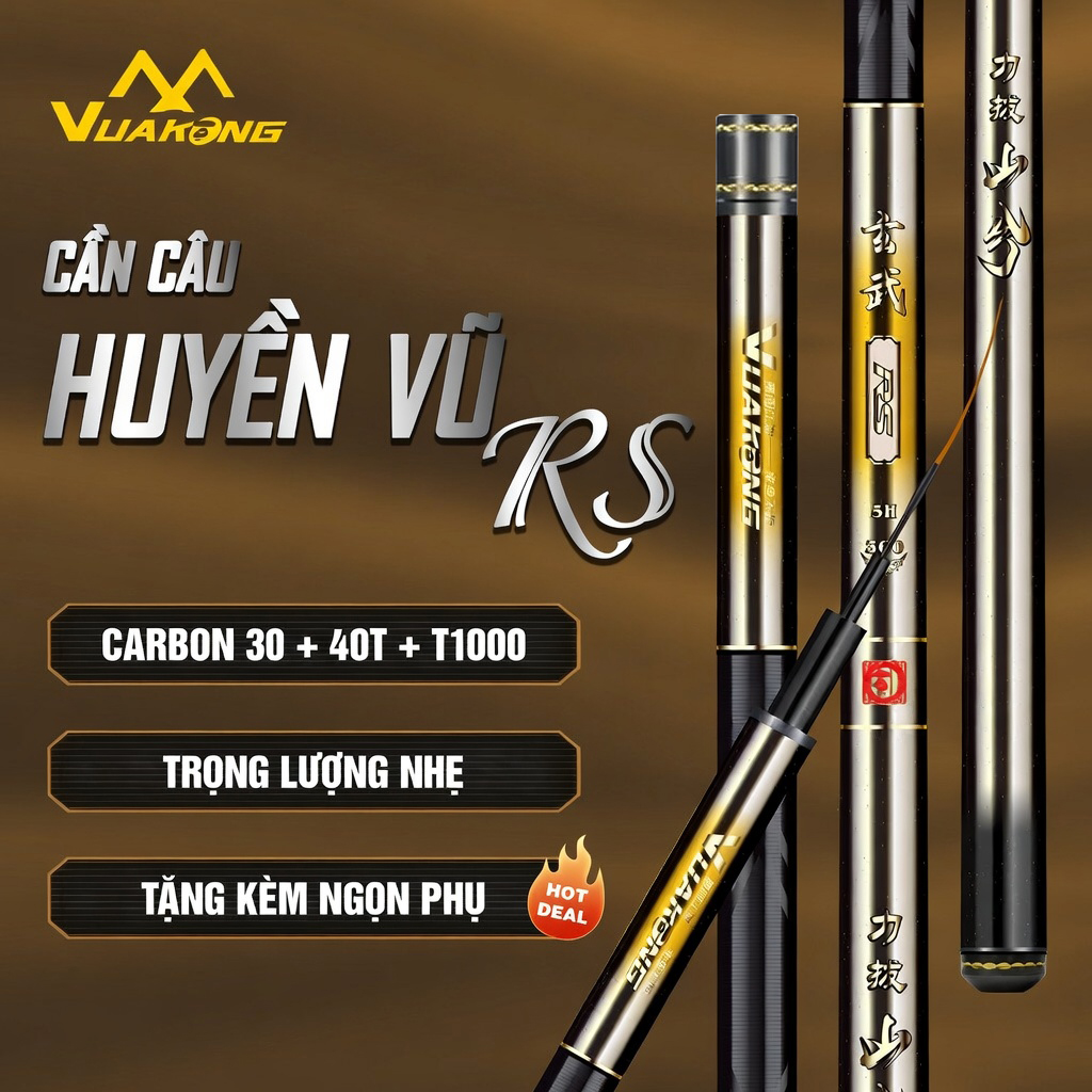 Cần Câu VuaKong Huyền Vũ RS 5H