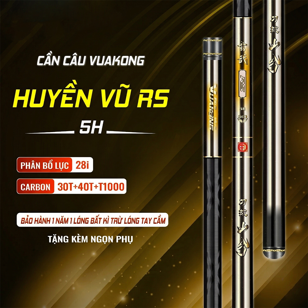 Cần Câu VuaKong Huyền Vũ RS 5H - Ảnh 2