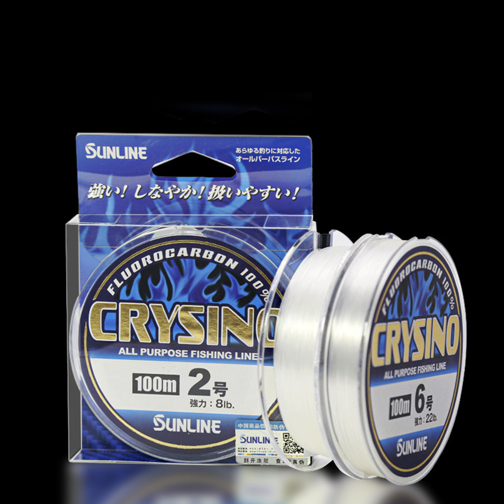 Dây Câu Cá Fluorocarbon Sunline Crysino - Ảnh 2