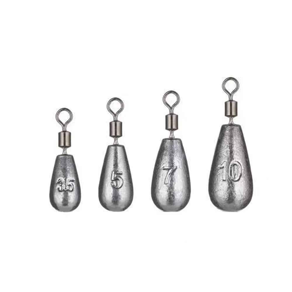 Combo 10 Viên Chì Neo Giọt Nước Làm Thẻo Câu Lure